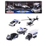 Majorette - Police Force 4 Pieces Giftpack