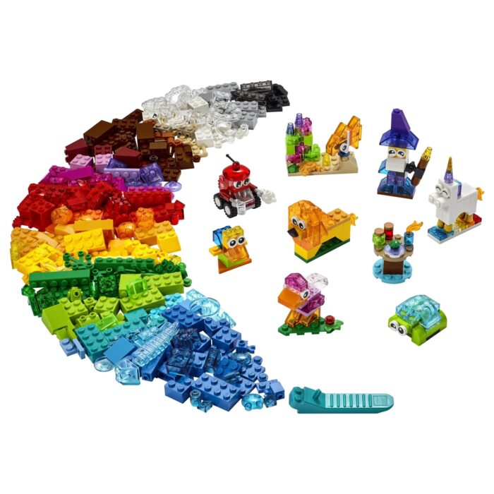 ⁦LEGO Classic-Creative Transparent Bricks⁩ - الصورة ⁦9⁩
