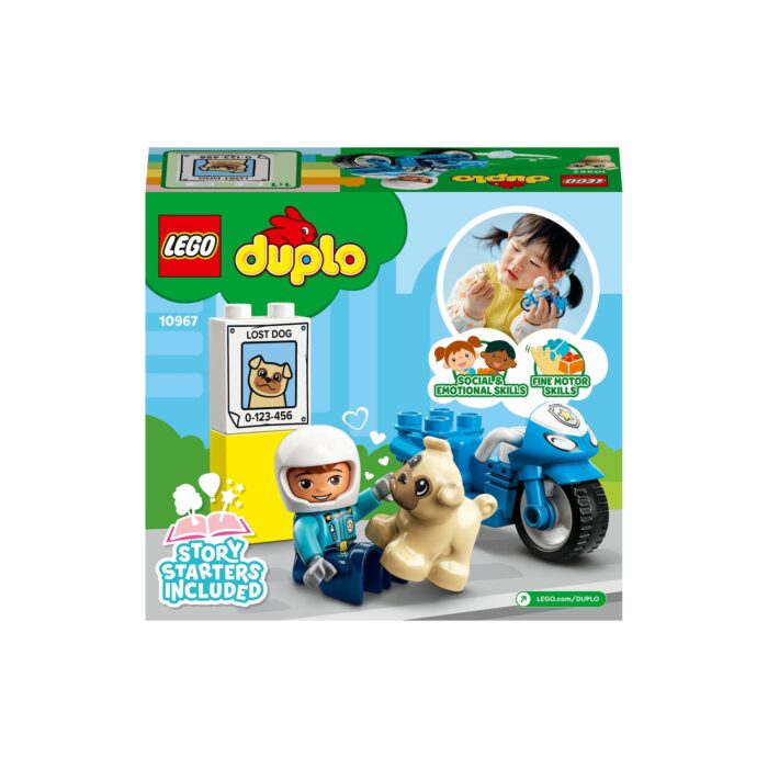LEGO DUPLO-Police Motorcycle - Image 10