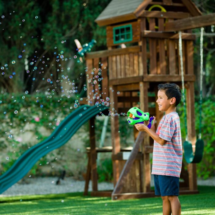 Gazillion Bubbles Roarin Rex Bubble Blaster Bubble Gun - Image 5