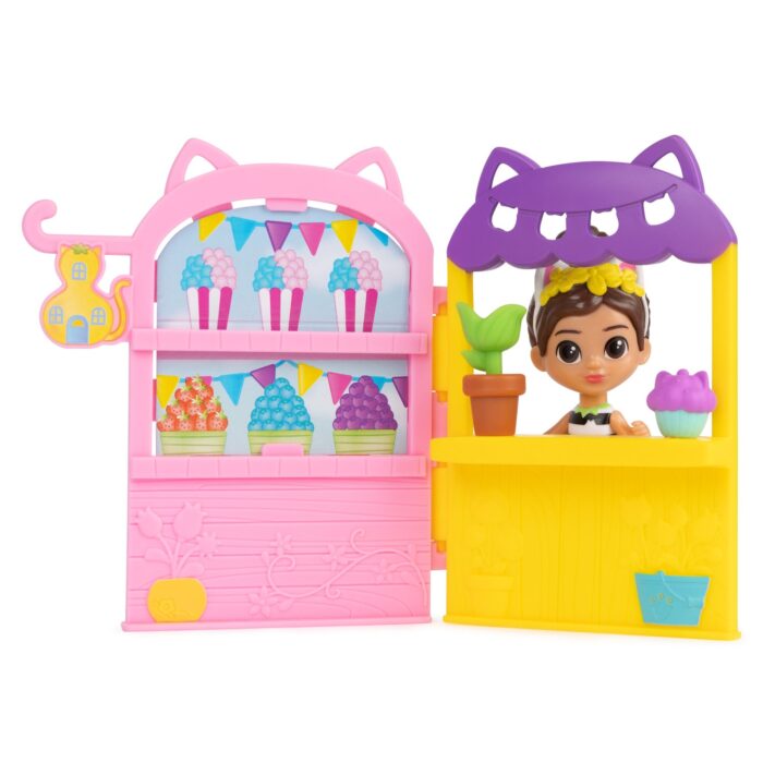 Gabby’s Dollhouse Kitty Fairy Garden Party Playset - Image 8