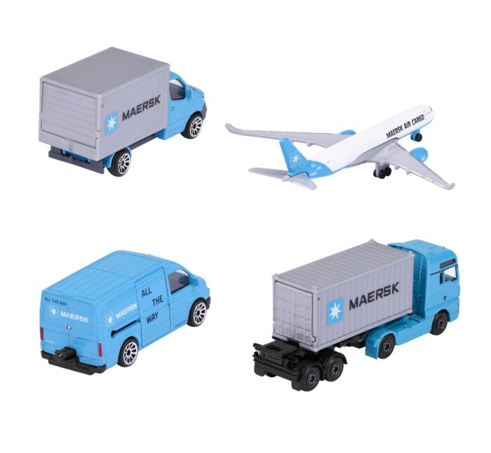 ⁦Majorette - Maersk 4 pieces giftpack⁩ - الصورة ⁦4⁩
