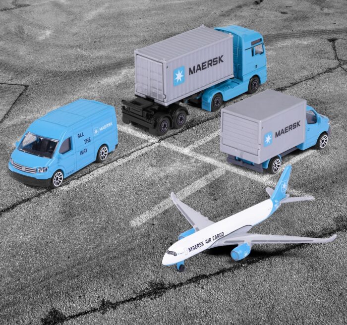 ⁦Majorette - Maersk 4 pieces giftpack⁩ - الصورة ⁦6⁩