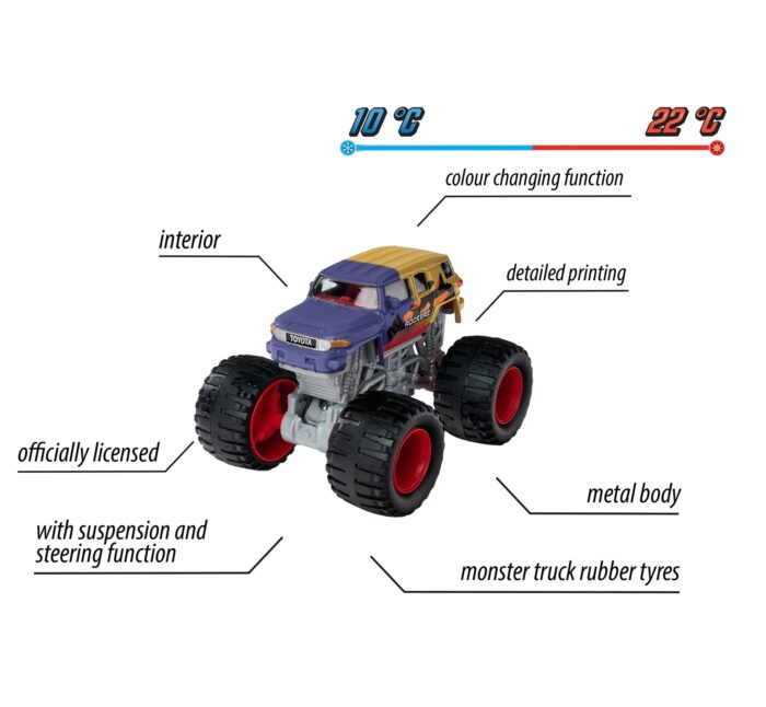 Majorette - Monster Rockerz Color Changers - Image 6
