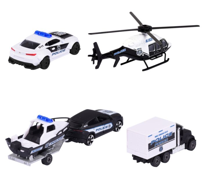 ⁦Majorette - Police Force 4 Pieces Giftpack⁩ - الصورة ⁦2⁩