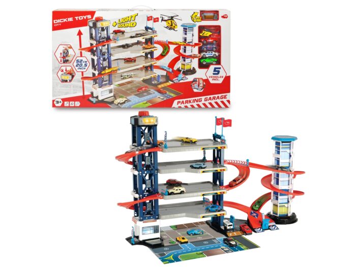 Dickie - City Parking Garage with 4 vehicles - Image 4