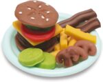 Simba - Art & Fun Dough Set Burger - 13pcs - Image 6