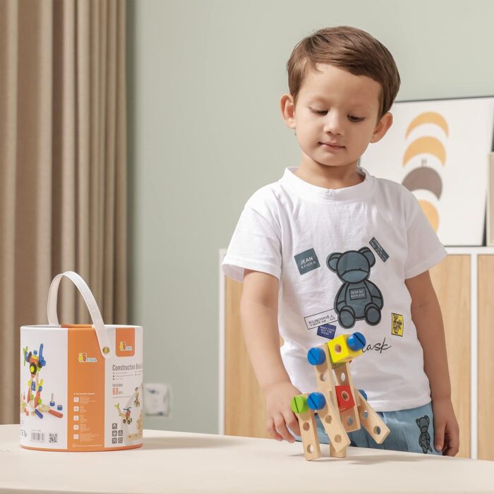 Construction Block Set 68Pcs - Viga - Image 5