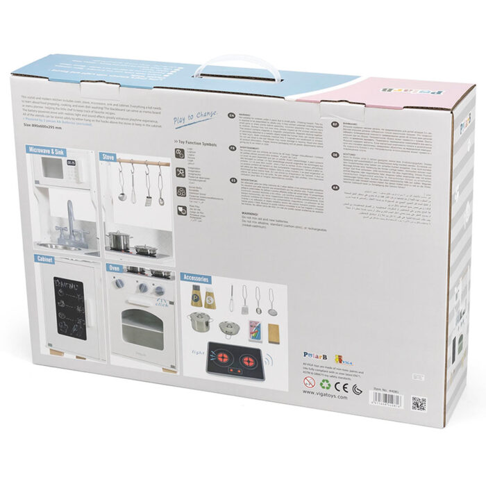 Little Chef Kitchen: White - PolarB - Image 5