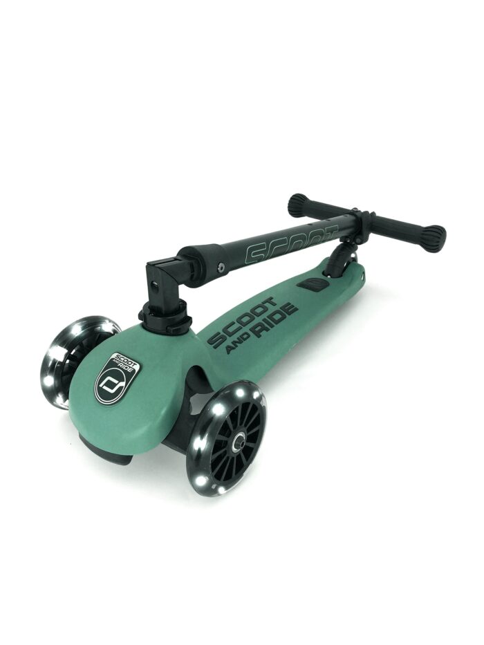 Scoot&Ride Highwaykick 3 LED Forest - Image 3