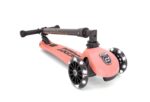 Scoot&Ride Highwaykick 3 LED Peach - Image 2