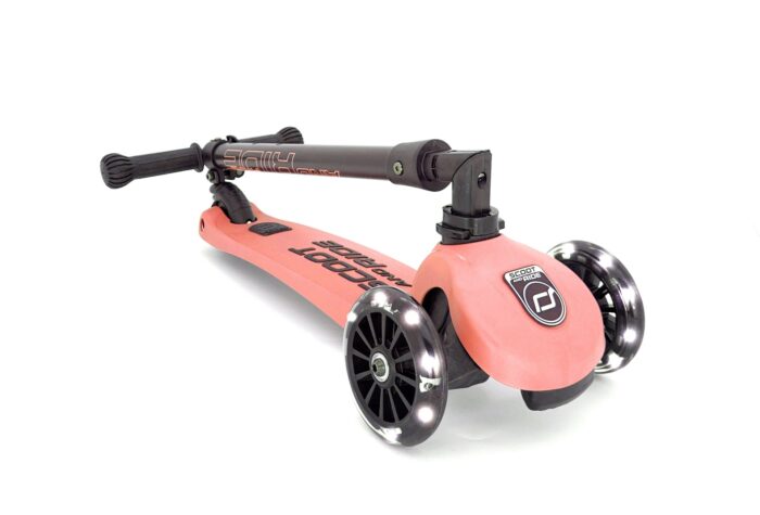 Scoot&Ride Highwaykick 3 LED Peach - Image 2