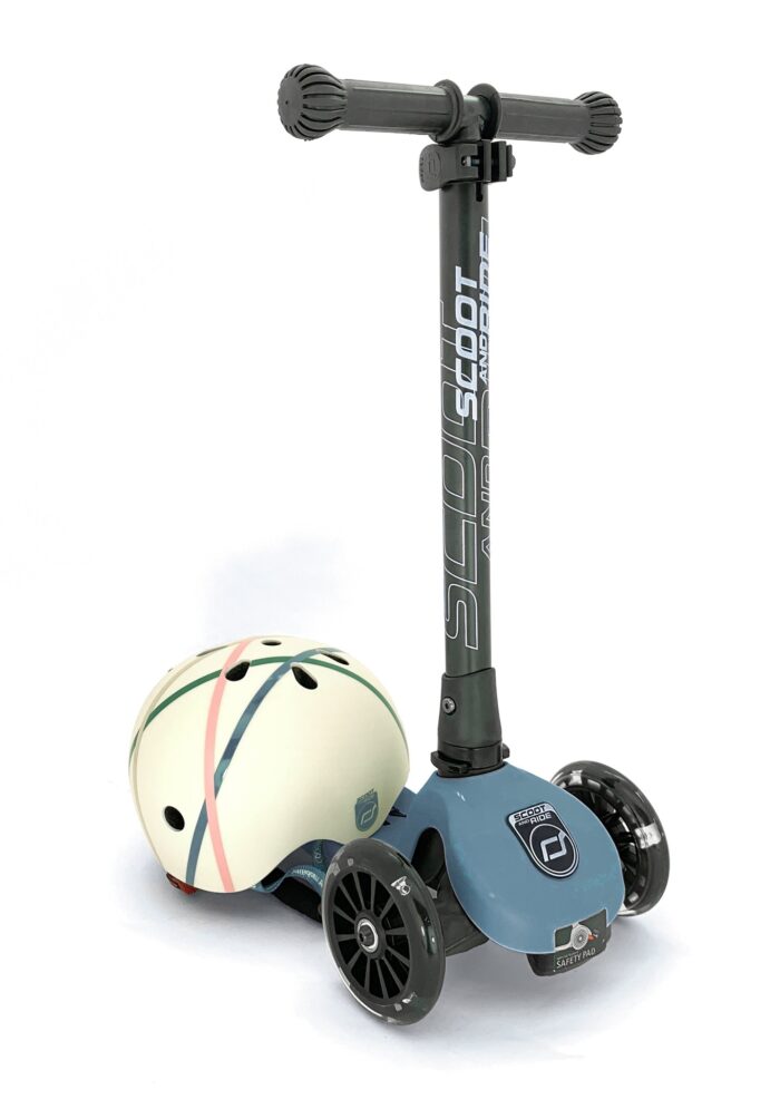 Scoot&Ride Highwaykick 3 LED Steel - Image 7