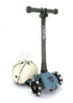 Scoot&Ride Highwaykick 3 LED Steel - Image 8
