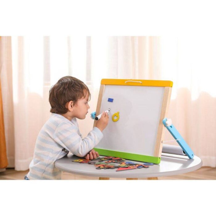 ⁦Magnetic Dry Erase And Chalk Board With Accessories - Viga⁩ - الصورة ⁦6⁩