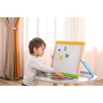 ⁦Magnetic Dry Erase And Chalk Board With Accessories - Viga⁩ - الصورة ⁦7⁩