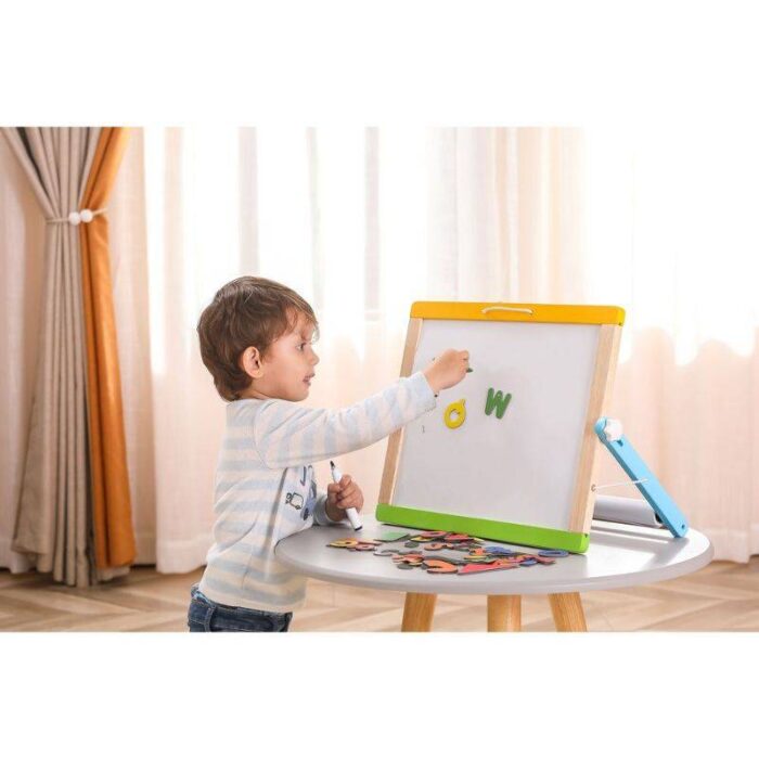 ⁦Magnetic Dry Erase And Chalk Board With Accessories - Viga⁩ - الصورة ⁦10⁩