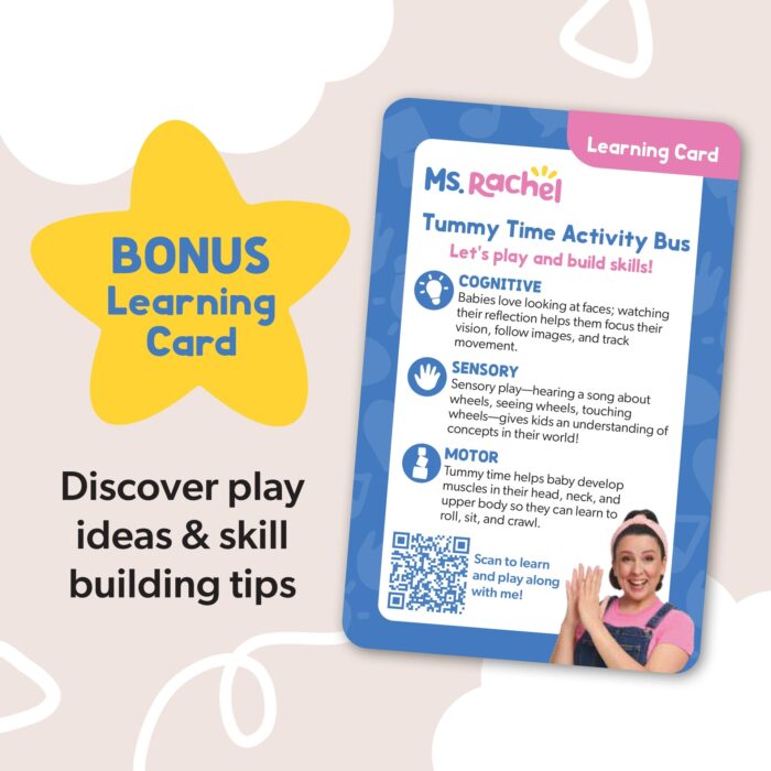 Ms. Rachel Official Tummy Time Activity Bus - Image 6