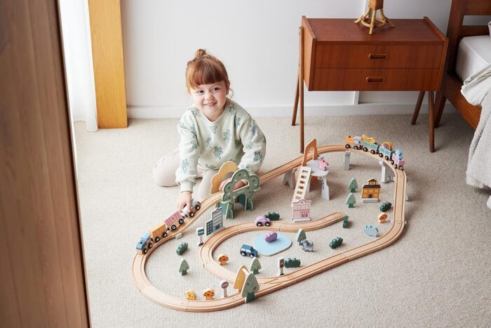 ⁦Train Set 90Pcs - PolarB⁩ - الصورة ⁦4⁩