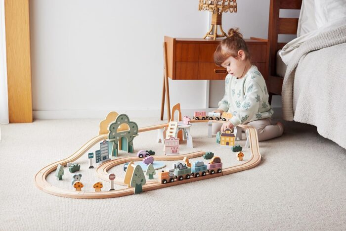 ⁦Train Set 90Pcs - PolarB⁩ - الصورة ⁦8⁩