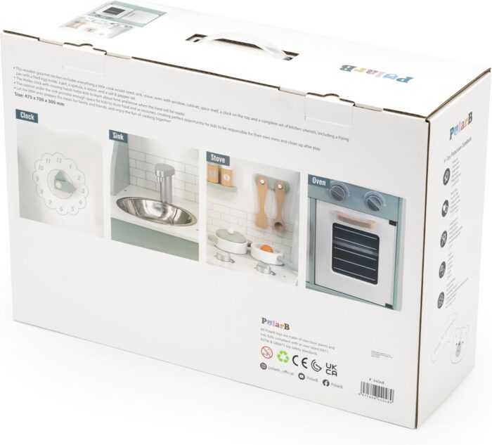 Green Kitchen with Accessories - PolarB - Image 4