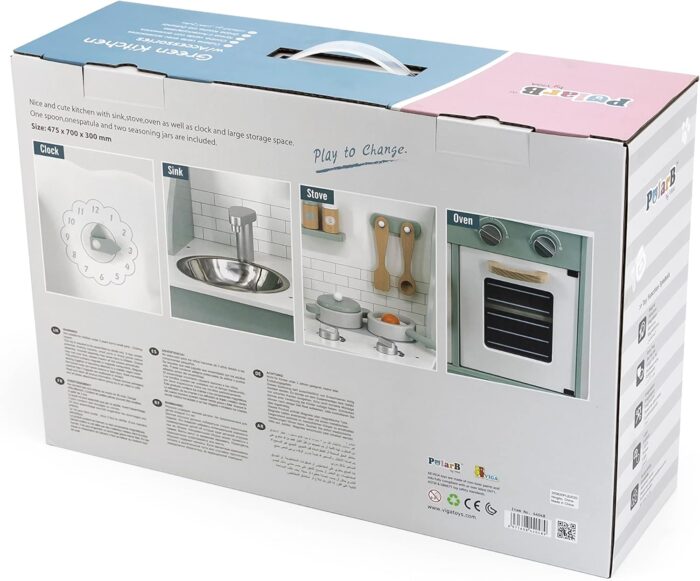 Green Kitchen with Accessories - PolarB - Image 5