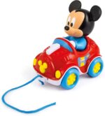 Clementoni-Disney Baby Mickey Pull Along Car