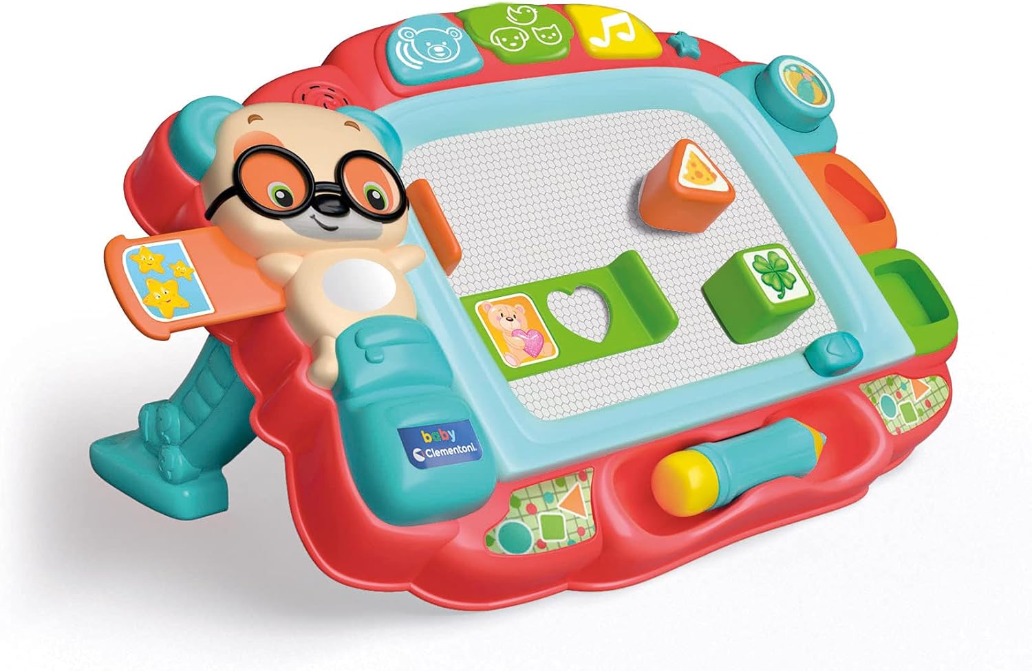 odoo-17660-1767295792.jpg Clementoni -Interactive Battery Operated Baby Easel - Image 1