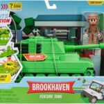 DevSeries Brookhaven Feature Tank - 7.5-Inch Vehicle with Lights