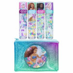 Townley Girl - Disney Princess - 4 Pack Lip Gloss Set with a Zip Pouch