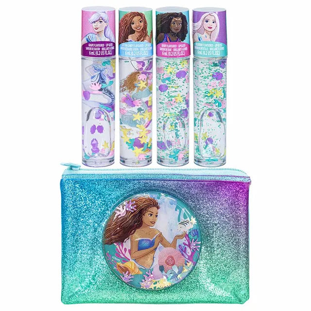 odoo-DP5082GA-1767296902.jpg Townley Girl - Disney Princess - 4 Pack Lip Gloss Set with a Zip Pouch - Image 1