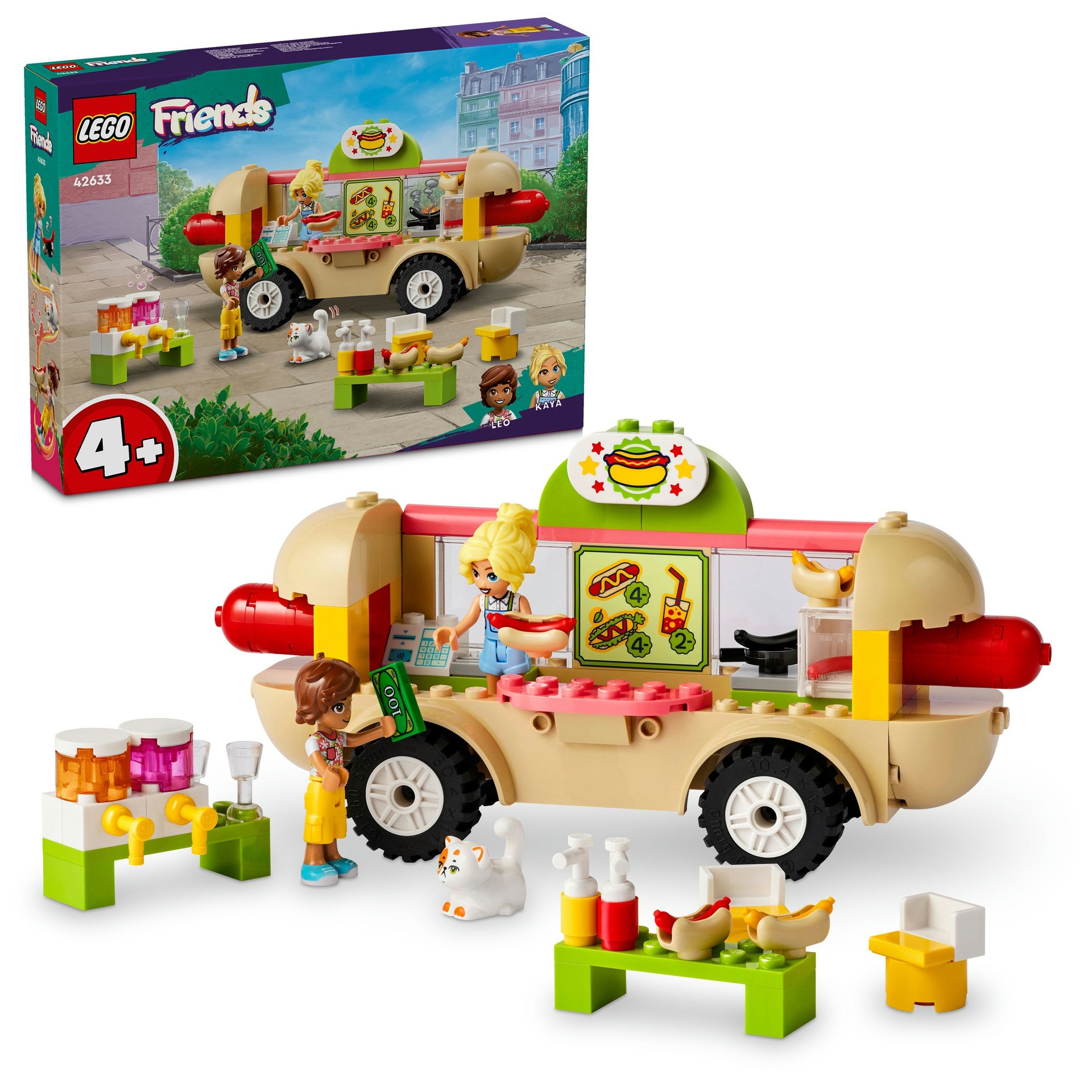 odoo-LEGO-6465055-1767297164.jpg LEGO Friends-Hot Dog Food Truck - Image 1