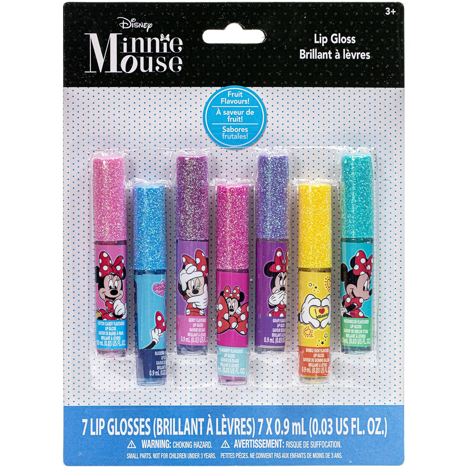 odoo-MB0698GB-1767297521.jpg Townley Girl - Minnie Mouse - Lip Gloss Pack of 7 - Image 1