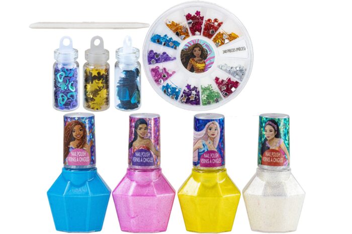 Disney The Little Mermaid Nail Polishes with Gems - Image 2