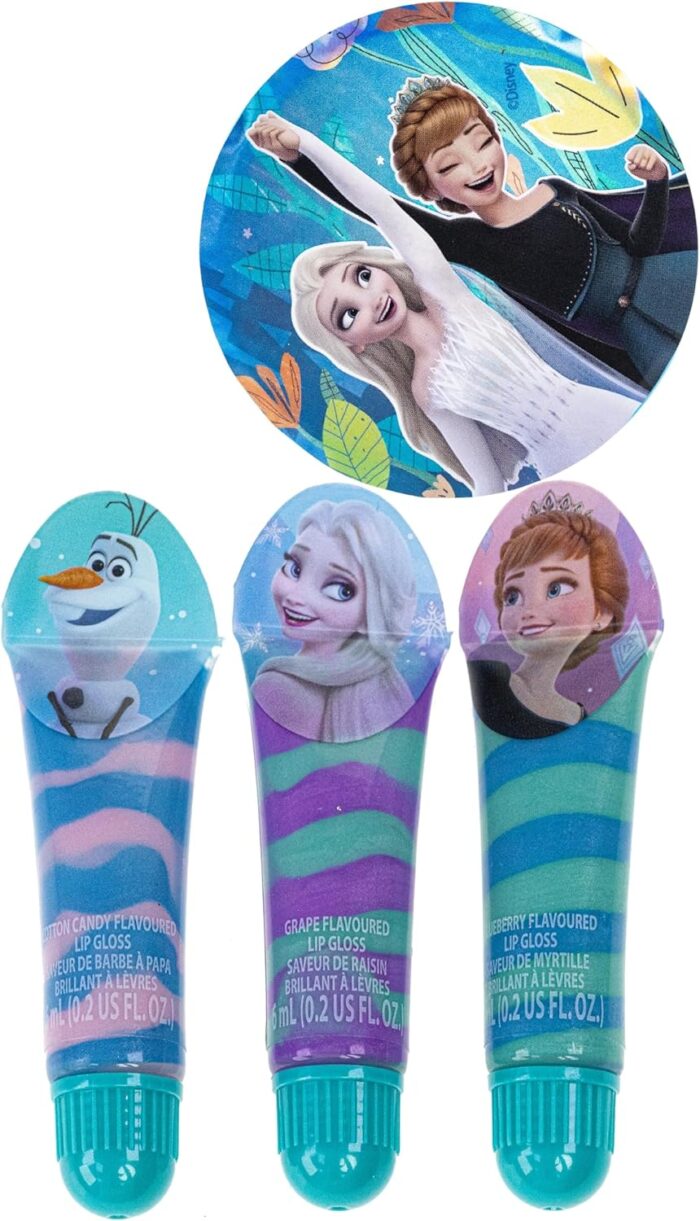 Townley Girl Disney Frozen - 3 Pk Swirl Lip Gloss With Mirror - Image 2