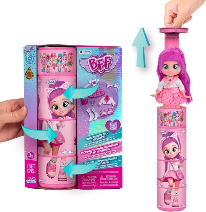 Cry Babies BFF Daisy Fashion Doll - Image 2