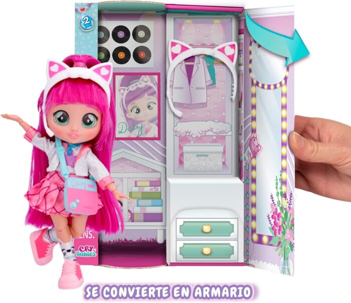 Cry Babies BFF Daisy Fashion Doll - Image 3