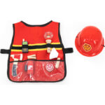 Firefighter Role Play Set (8 pcs)-Viga - Image 2