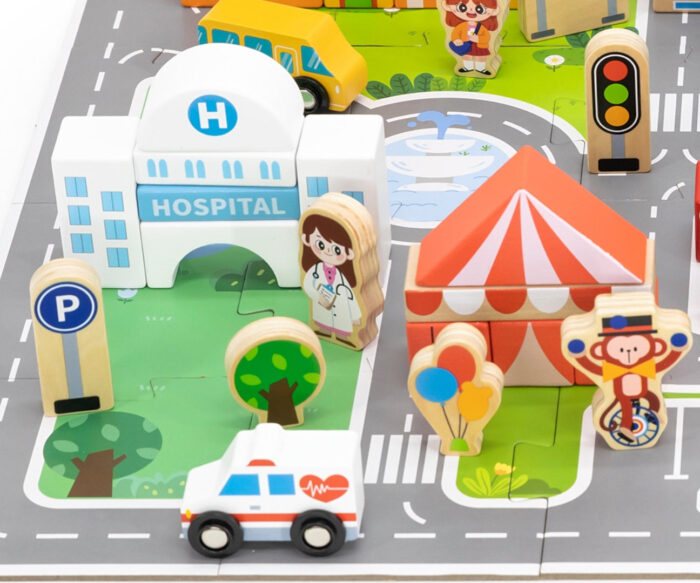 City Building Blocks (100 pcs)-Viga - Image 3