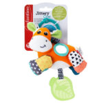 Infantino - Jittery Fabric Cow - Image 2