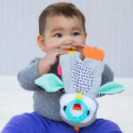 Infantino - Cuddly Penguin Teether For Baby - Image 5