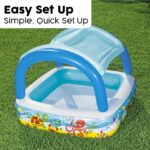 Bestway -Play Pool With Canopy 140X140X114 cm - Image 5
