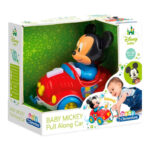 Clementoni-Disney Baby Mickey Pull Along Car - Image 2