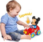 Clementoni-Disney Baby Mickey Pull Along Car - Image 3