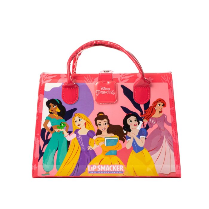 ⁦Disney Princess Cosmetic Handbag Set – Lip Smacker⁩ - الصورة ⁦2⁩
