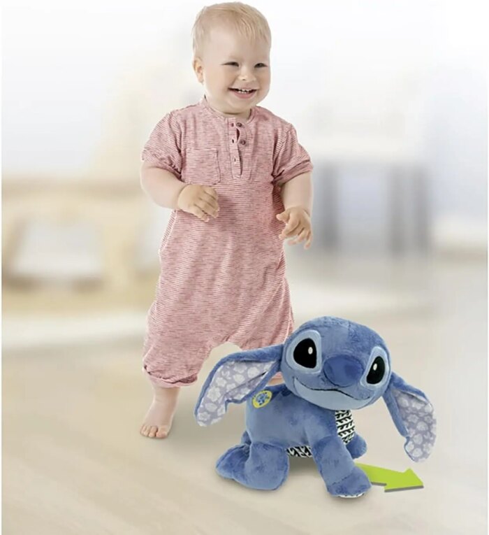 ⁦Disney Baby Stitch Crawl With Me – Clementoni⁩ - الصورة ⁦4⁩