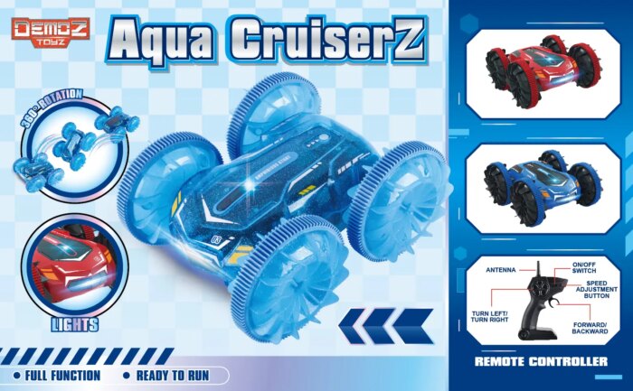 Demoz Toyz Aqua CruiserZ – Remote Control Car - Image 7