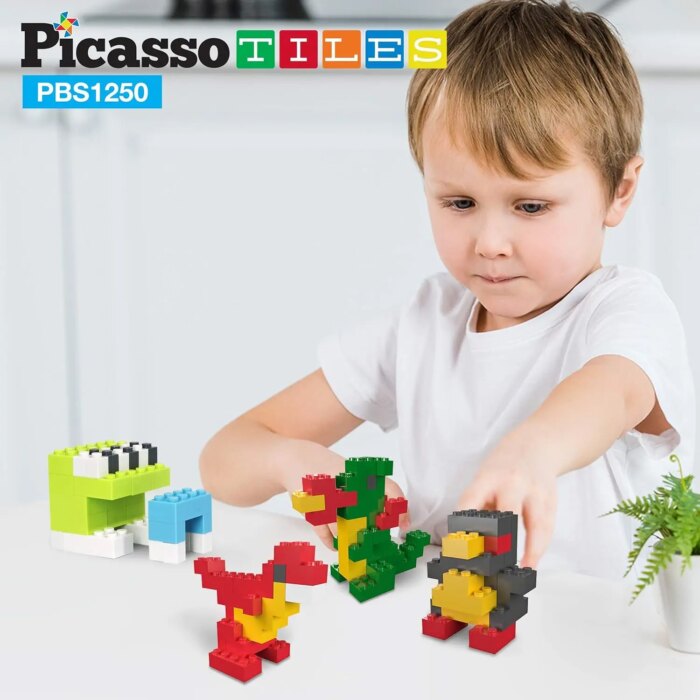 1250 Piece Building Block Set – PicassoTiles - Image 4