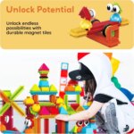 ⁦Hedgehog Building Block Set 240 pcs – PicassoTiles⁩ - الصورة ⁦5⁩