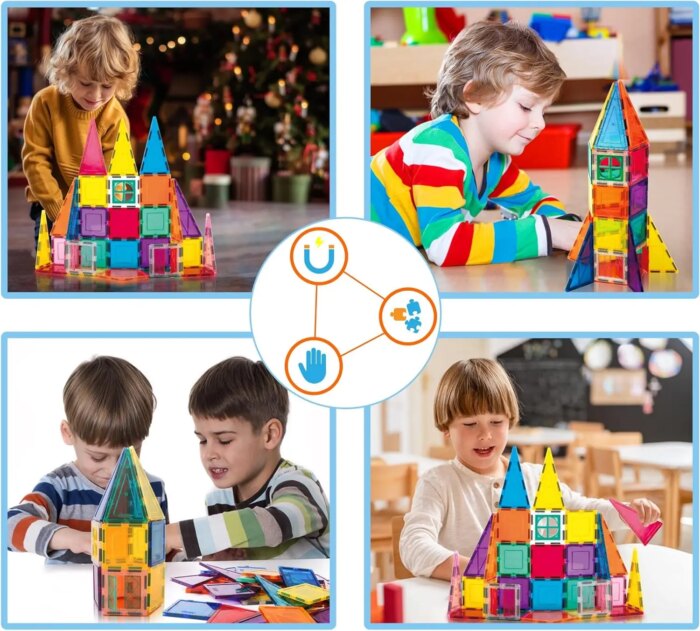 Magnetic Building Set 36 pcs – PicassoTiles - Image 2